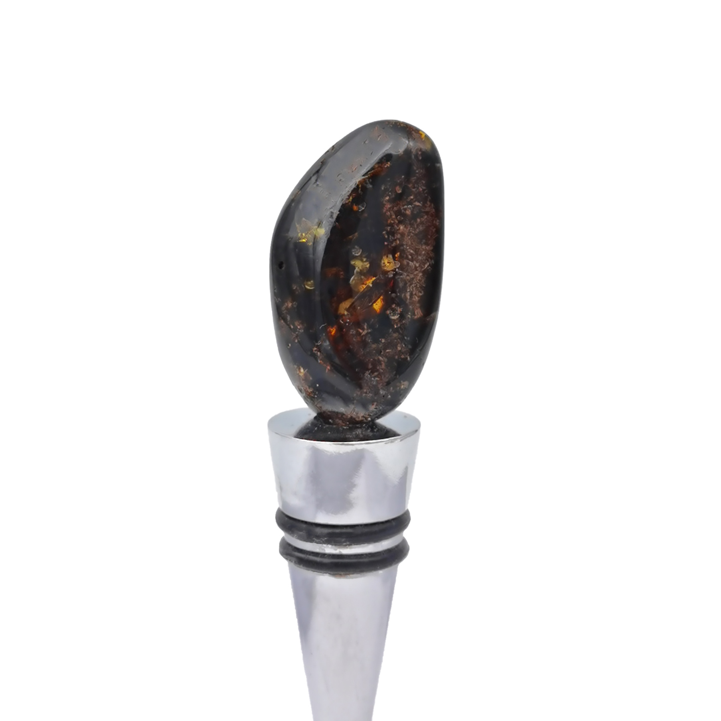 Wine stopper with amber "Victory"