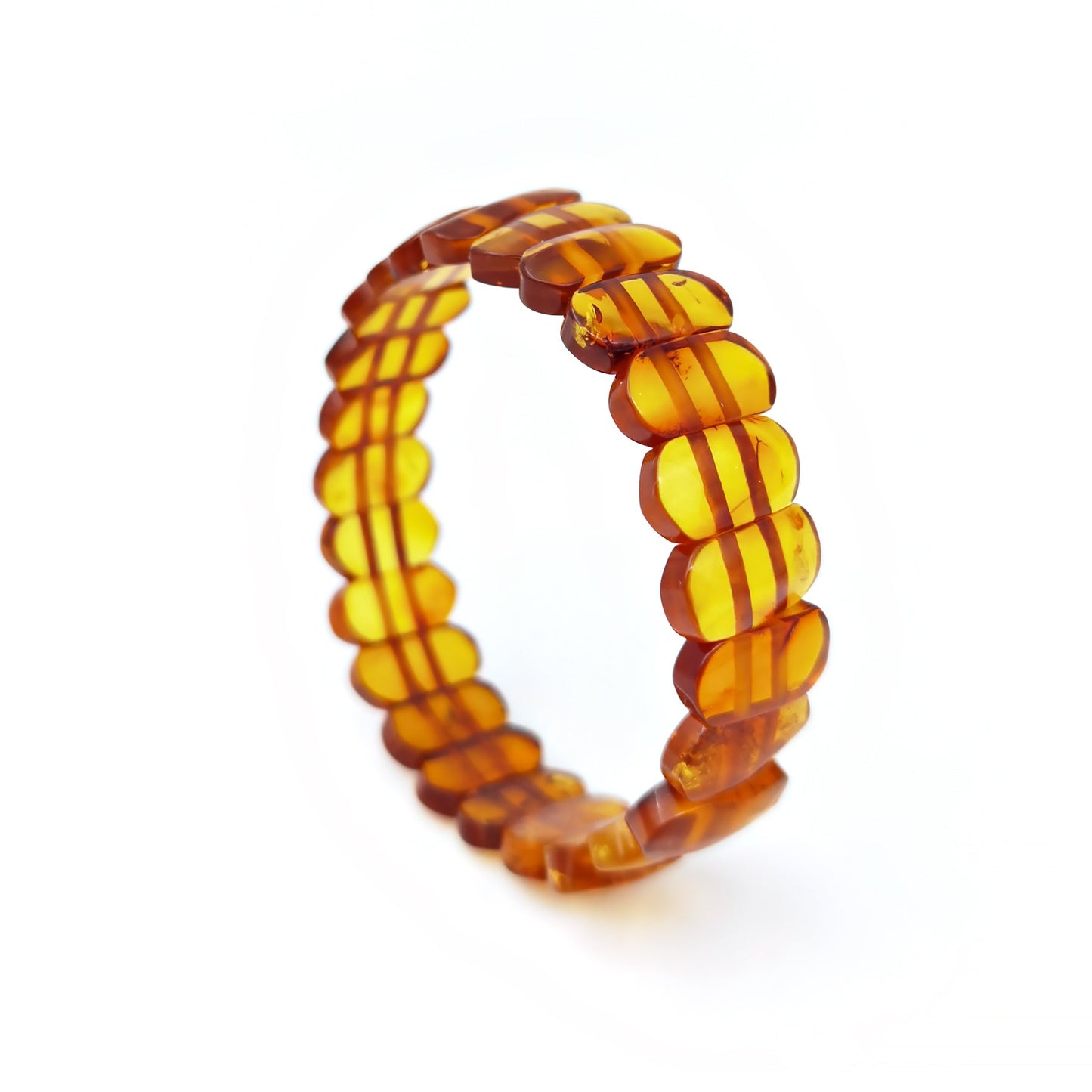 Amber bracelet "Sweet honey"