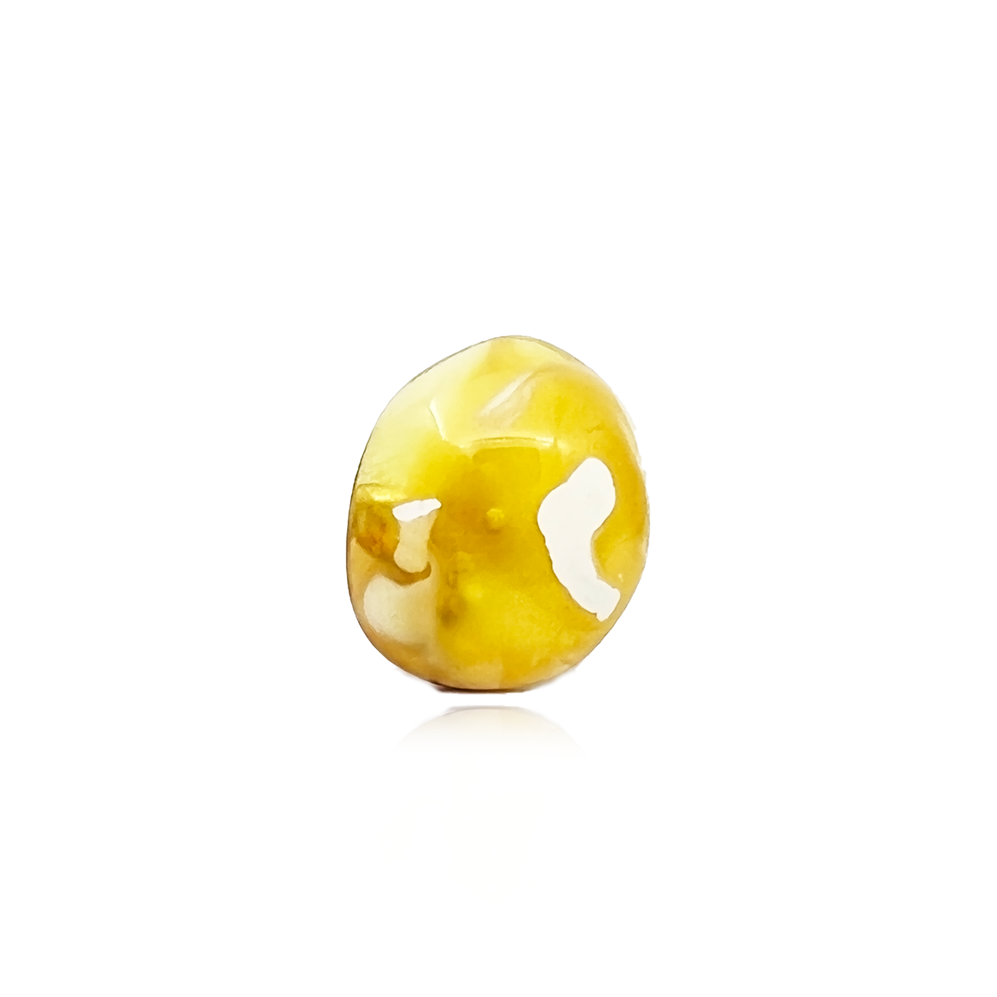 Silver 925 ring with royal amber "Guard"