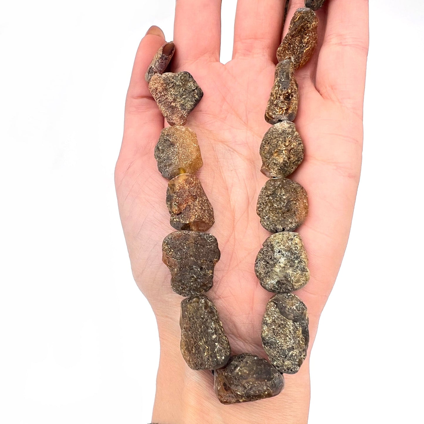 Shiny necklace "Flinston"