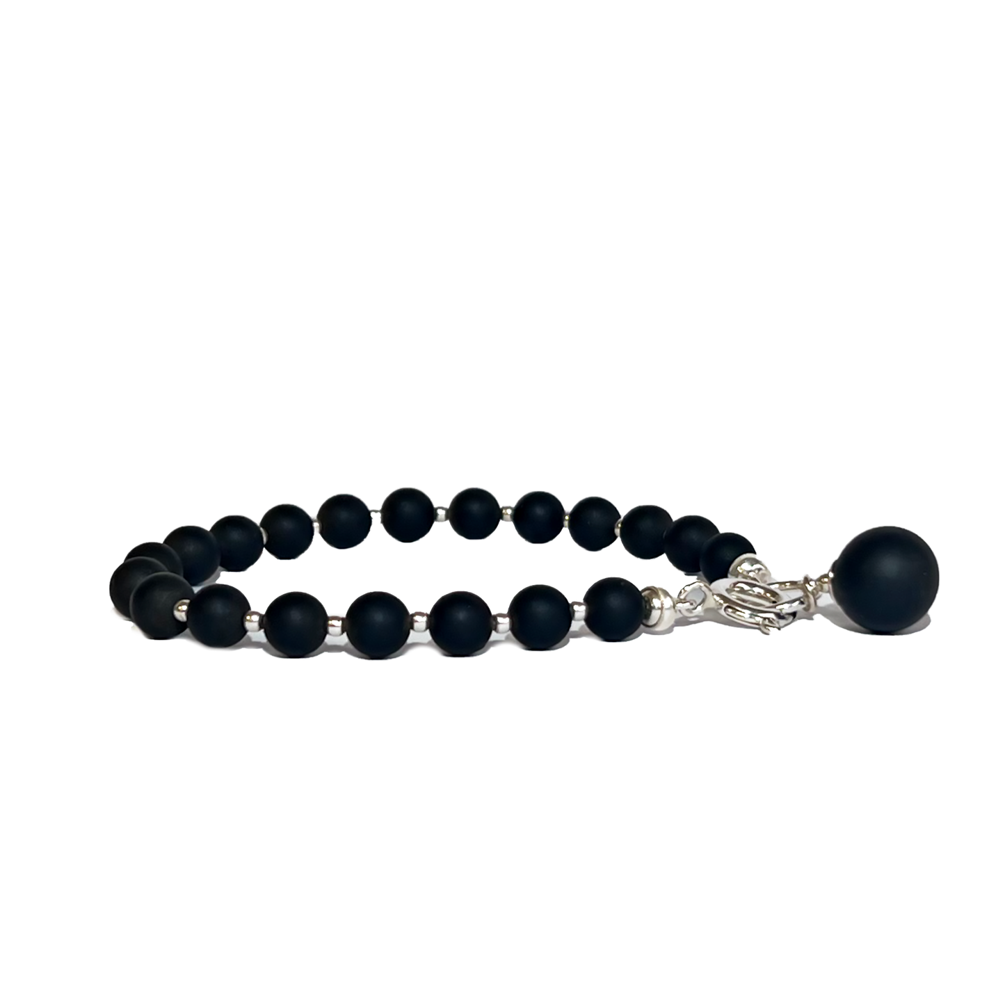 Amber bracelet with adjustable size "Lava"