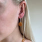 Amber earrings with silver 925 "Baltic"