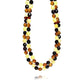 Faceted necklace "Double happiness"