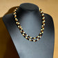 Faceted necklace "Double happiness"