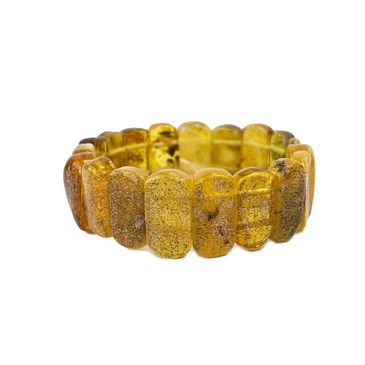 Marga amber bracelet "Rainbow"