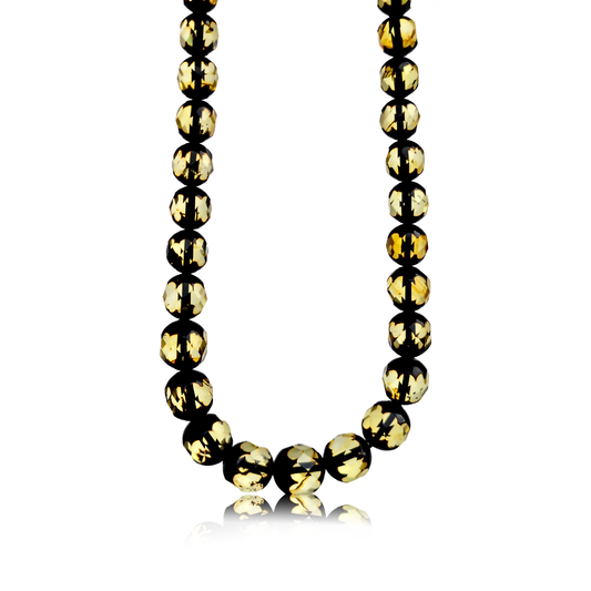 Amber necklace "Shiny shiny"