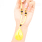 Amber necklace "Sun carrier"