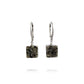 Amber earrings, silver 925 "Cuba 10mm"