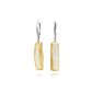 Amber earrings with silver 925 "Mood"