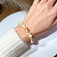 Amber bracelet "Sand"