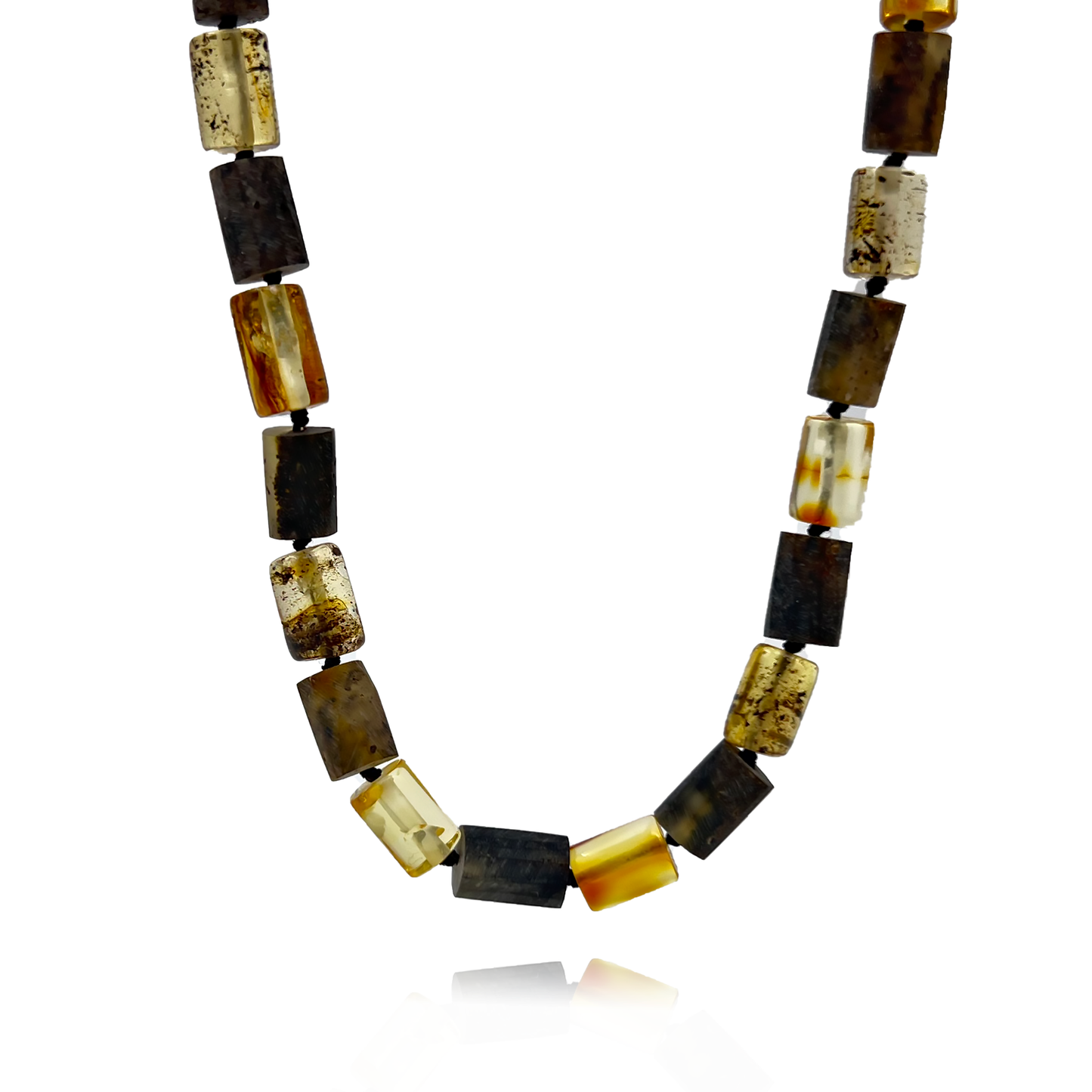 Amber necklace "Margis"