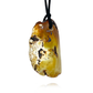 Amber pendant "Continent"