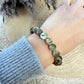 Amber bracelet 10mm "Shadows"