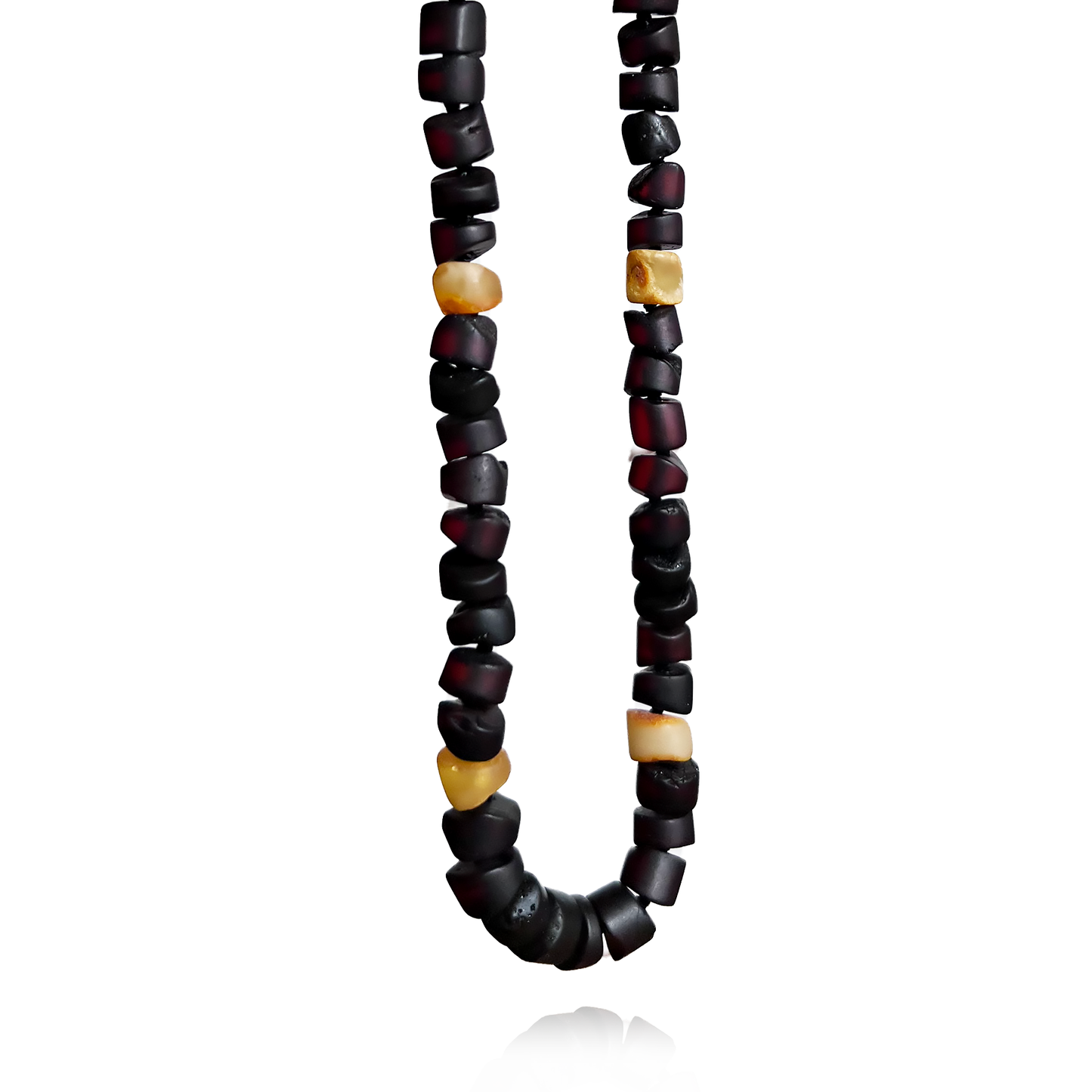 Amber necklace "Gunnar"