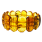 Amber bracelet with inclusions "Meeting"